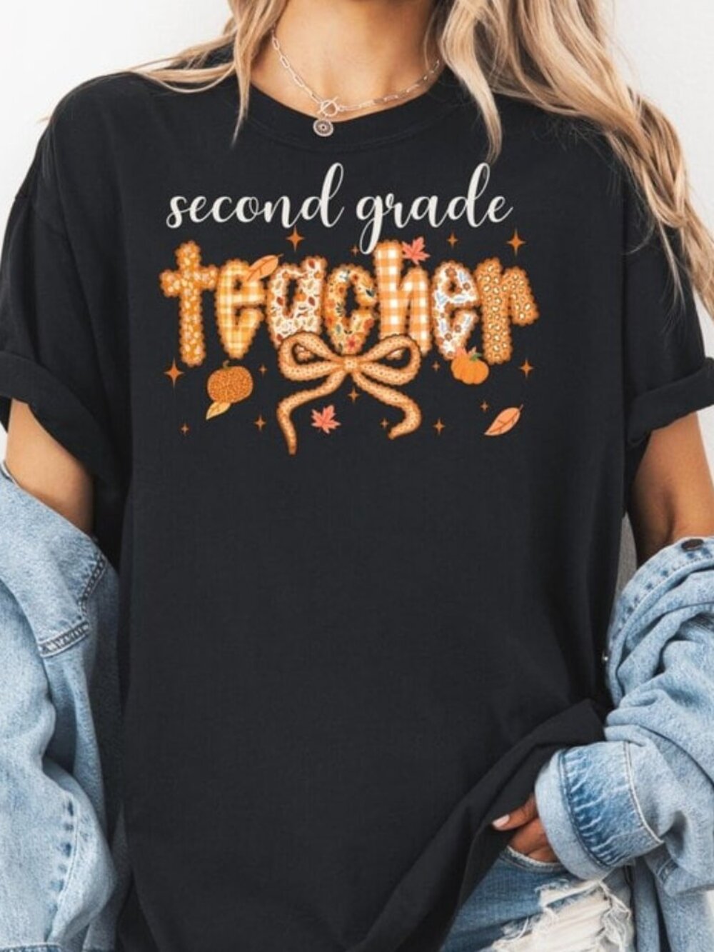 Cute Teacher Shirt Gift, Pumpkin Teacher Shirt, Autumn Back To School Shirt